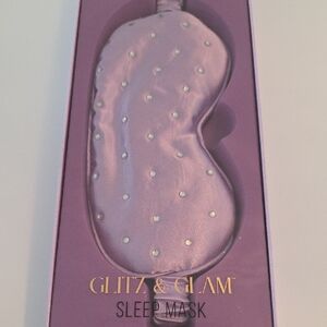Glitz & Glam Purple Sleep Mask